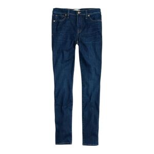 Madewell 9" Mid-Rise Skinny Jeans in Larkspur Wash: TENCEL Denim Edition Size 28
